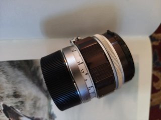 Canon 50mm f/1.4 LTM (M39) + Adattatore Leica M