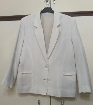 Chaqueta blanca elegante talla 46/48