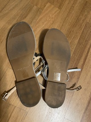 Sandali infradito Swish Jeans argento Tg 38