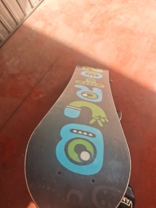 Snowboard Burton Chopper 110 con attacchi Burton