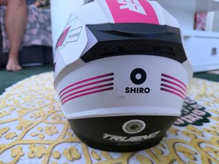 2 Cascos Moto NZI Negro/Dorado