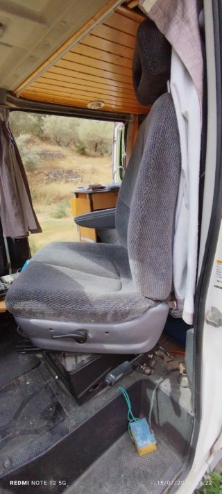 Asientos Camper Citroen Jumper Gira