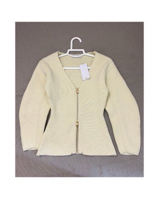 Chaqueta Mango cremallera blanca Talla XS