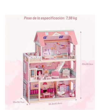 Casa de muñecas grande
