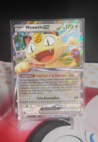 Meowth ex (POR 062/088) Carta Pokémon