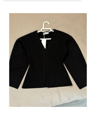 Cardigan Mango Negro Talla XS