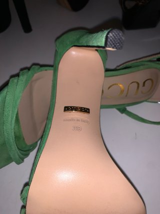Tacones Gucci Isle Verdes