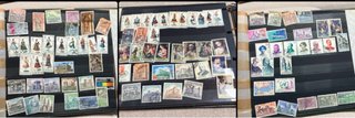 Álbum antiguo de sellos de España y del mundo