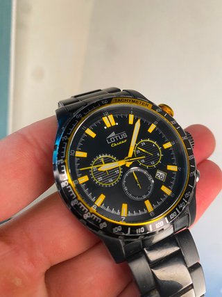 Reloj Lotus Chronograph Hombre Acero Inox