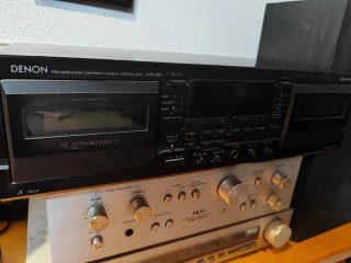 Denon DRW-585 Radio Cassette Doble