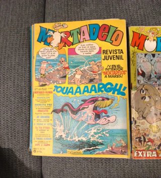 32 cómics Mortadelo
