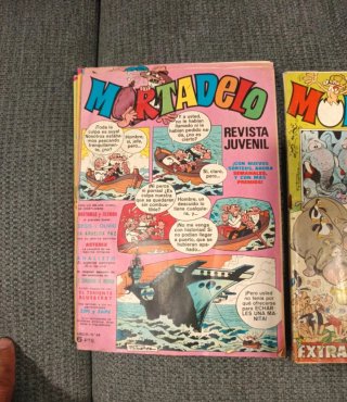 32 cómics Mortadelo
