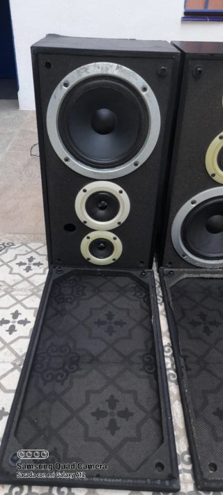 2 Altavoces Al tabose Negros