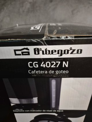 Cafetera Goteo Orbegozo CG 4027 N Nueva