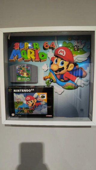 Quadro Super Mario 64 Nintendo