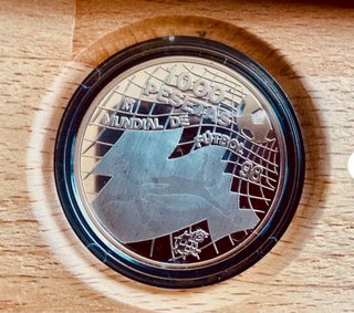 Moneda 1000 Pesetas Mundial 98 Proof