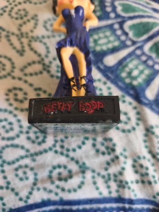 Figura Betty Boop Vestido Azul