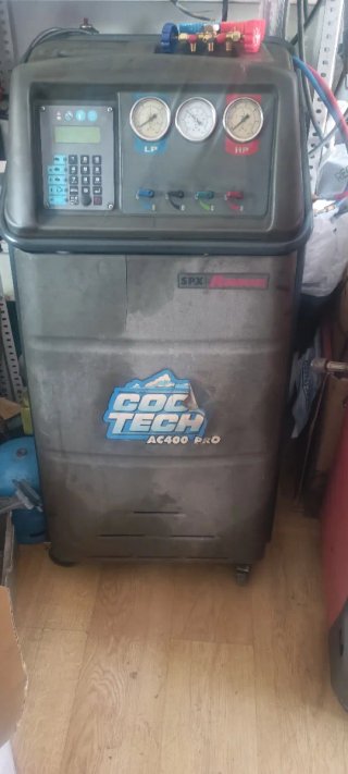 Maquina recuperadora automoción