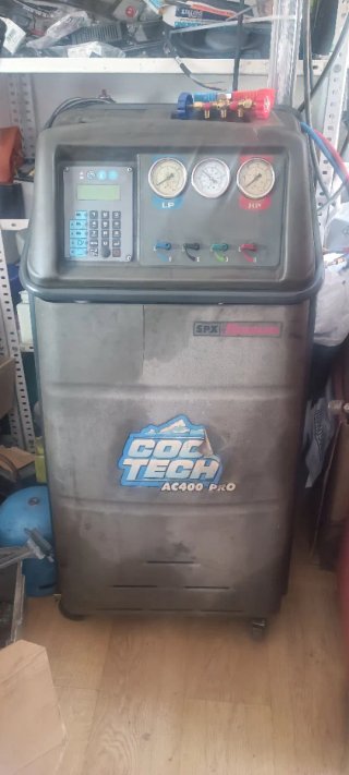 Maquina recuperadora automoción
