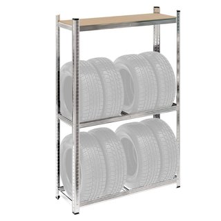 Wiltec | Estantería para neumáticos 795 kg 180x120