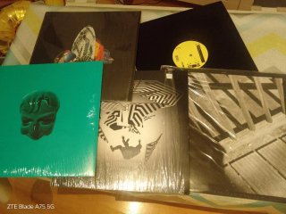 Lote 5 Vinilos Techno  como nuevos