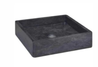 Encimera de mármol y lavabo integrado