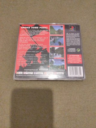 Hogs of War PS1 PAL Completo Inglés