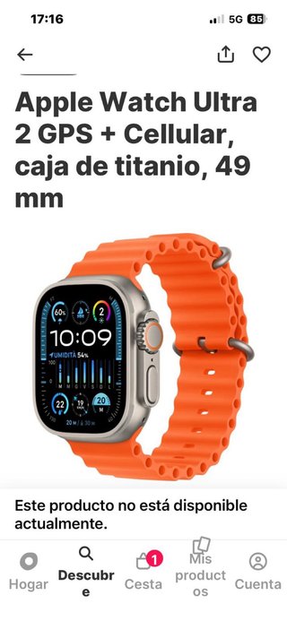 Apple Watch Ultra 1 Generación