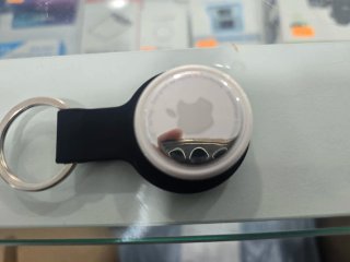 Apple AirTag con funda y llavero