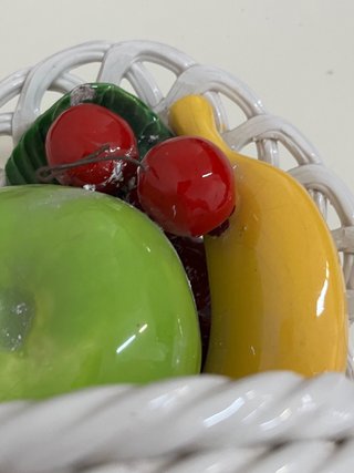 Cesto Frutta Ceramica Bassano
