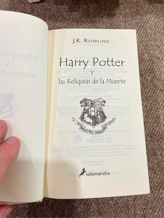 Harry Potter y las Reliquias de la Muerte + regalo