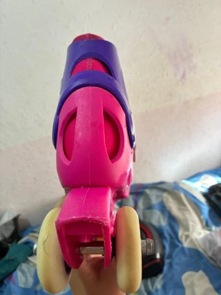 Patines rosas Oxeo talla ajustable