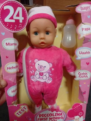 Muñeca Piccolina First Words Baby