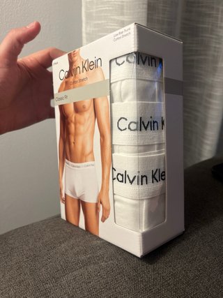 Pack 3 Calzoncillos Calvin Klein Originales