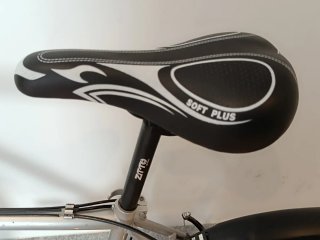 Bicicleta Diterzo 26 Plata y Azul