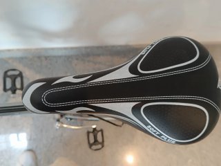 Bicicleta Diterzo 26 Plata y Azul