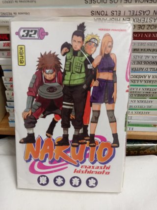 Naruto vol 32 japonès