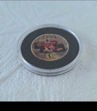 Monedas plata Ferrari