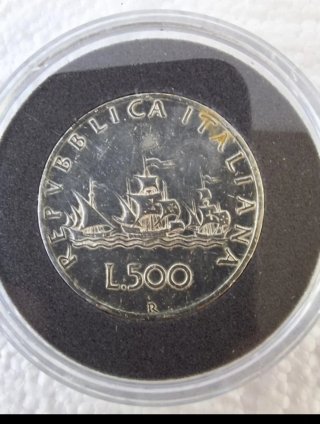 Monedas plata Ferrari
