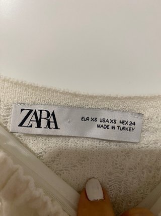 Vestido Zara Encaje