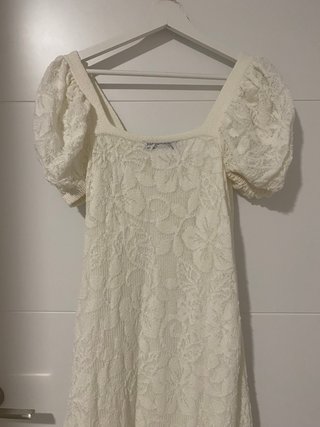 Vestido Zara Encaje