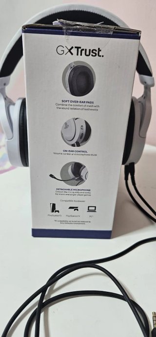 Cascos Gaming PlayStation Blancos