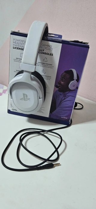 Cascos Gaming PlayStation Blancos