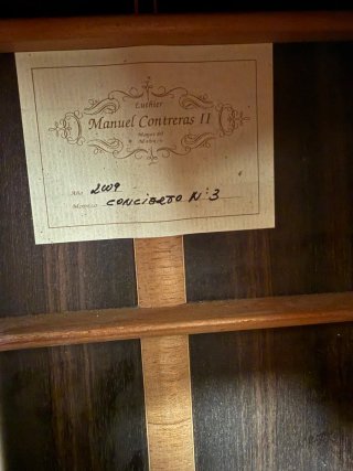 Guitarra Manuel Contreras II