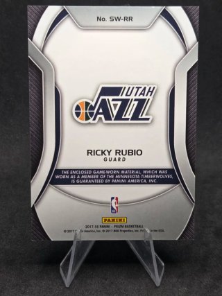 Ricky Rubio Patch Utah Minnesota