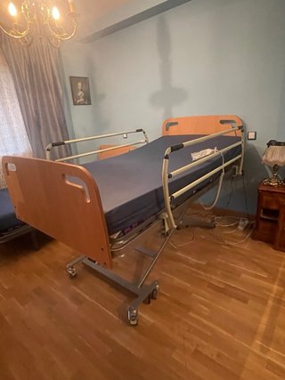 Cama articulada con carro elevador 105x190