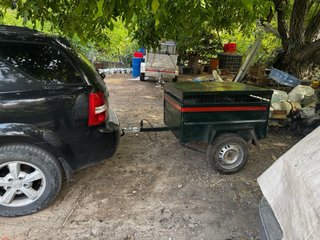 Remolque para perros