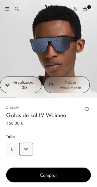 Gafas Louis Vuitton  Grises