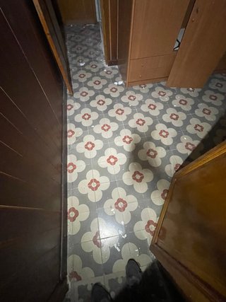 Baldosas hidráulicas antiguas mosaico