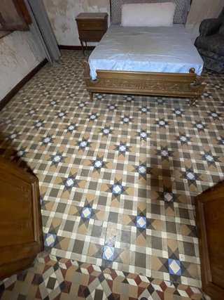 Baldosas hidráulicas antiguas mosaico